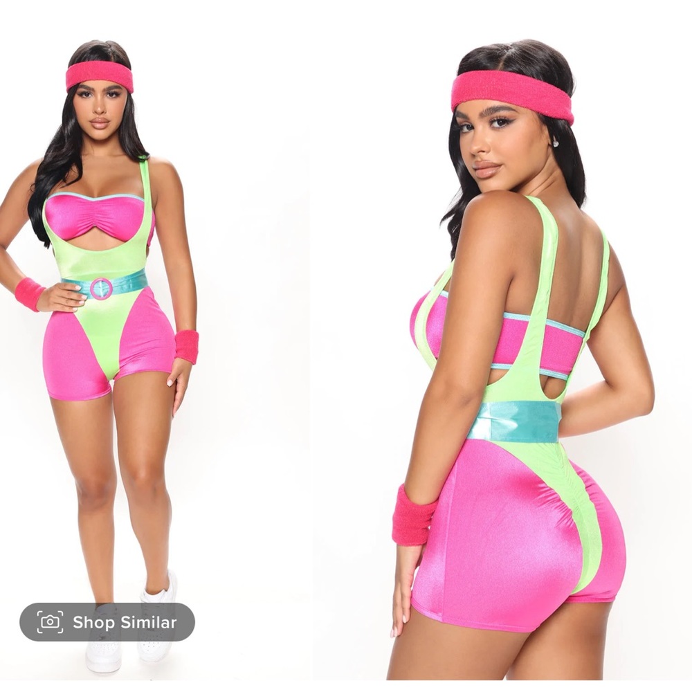 80’s work out Halloween costume